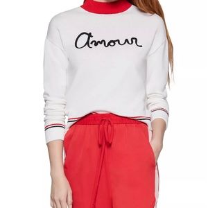 BCBG Amour Crewneck Sweater Medium